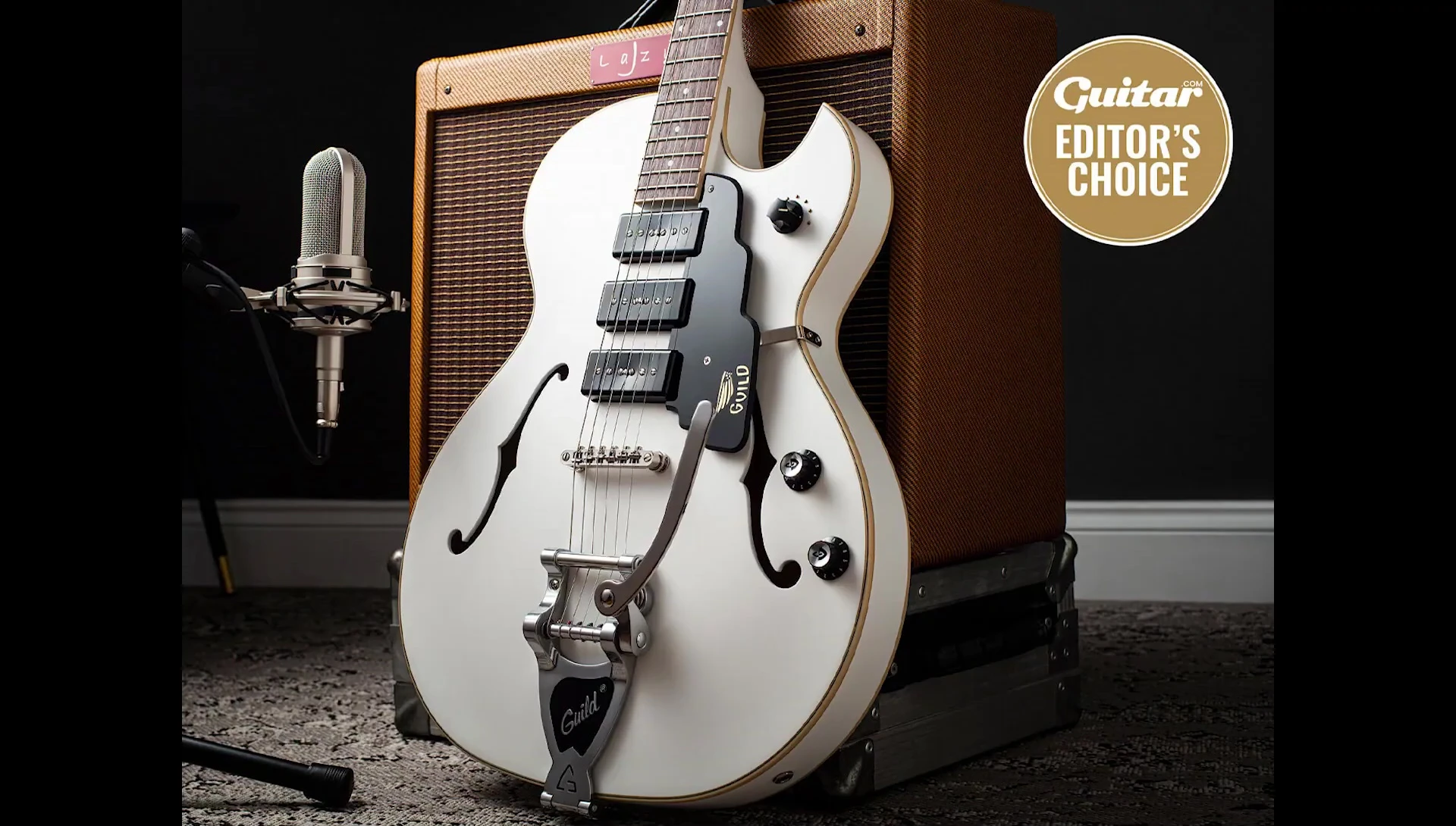 Various types of guitars demonstrating different sizes and shapes.
