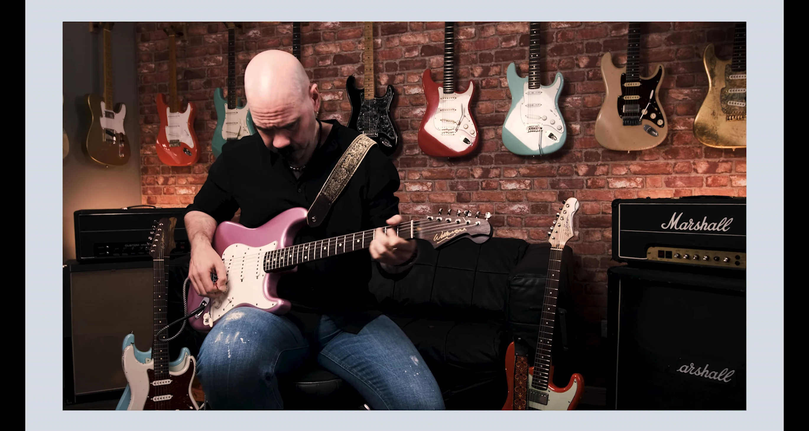 Close-up of Rotosound British Steel strings