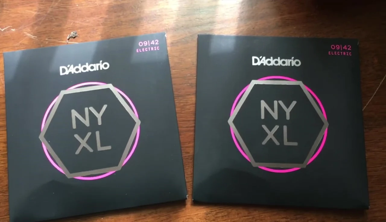 Screenshot highlighting the NYXL strings being prepared for installation.