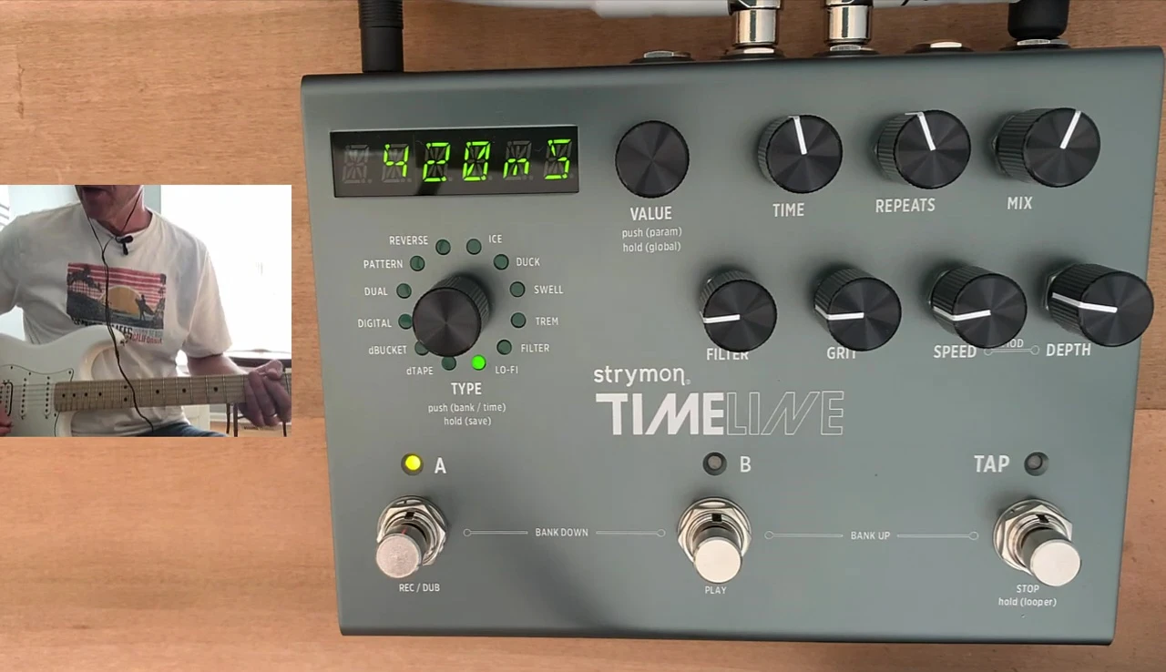 Lo-Fi delay demonstration.