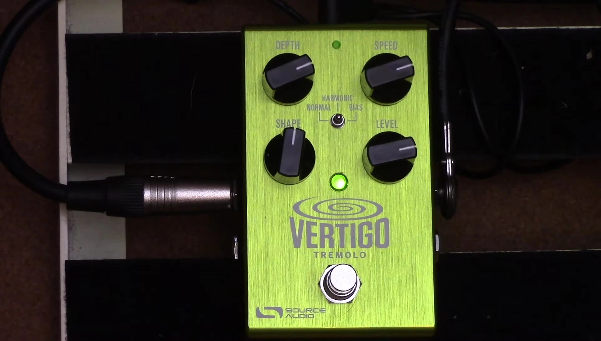 Phaser pedal demonstration.