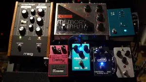 Analog Delay Pedal Shootout: MXR Carbon Copy, Way Huge Aqua Puss, Boss DM-2W, Moog MF104M, & Electro-Harmonix Deluxe Memory Man