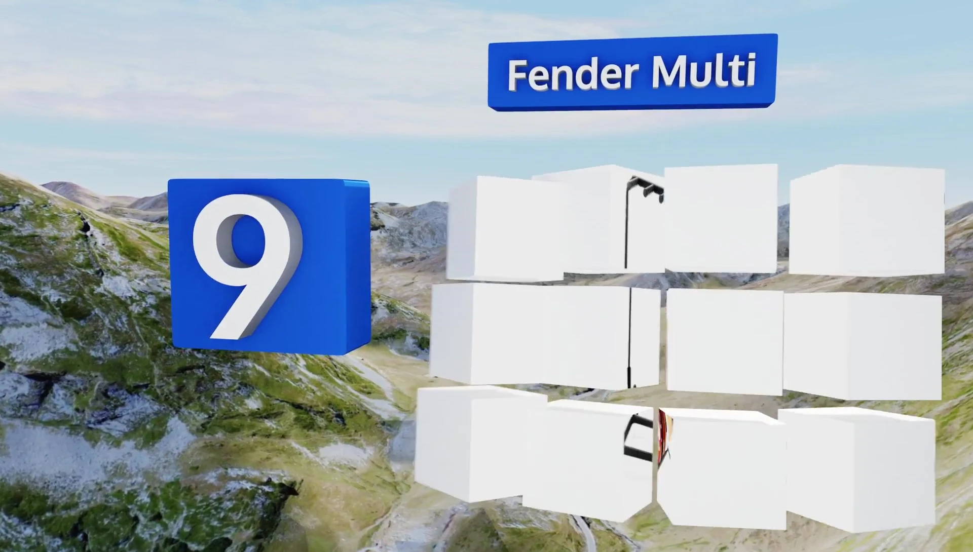 Close-up of the Defender Multi's steel frame and foam padding.