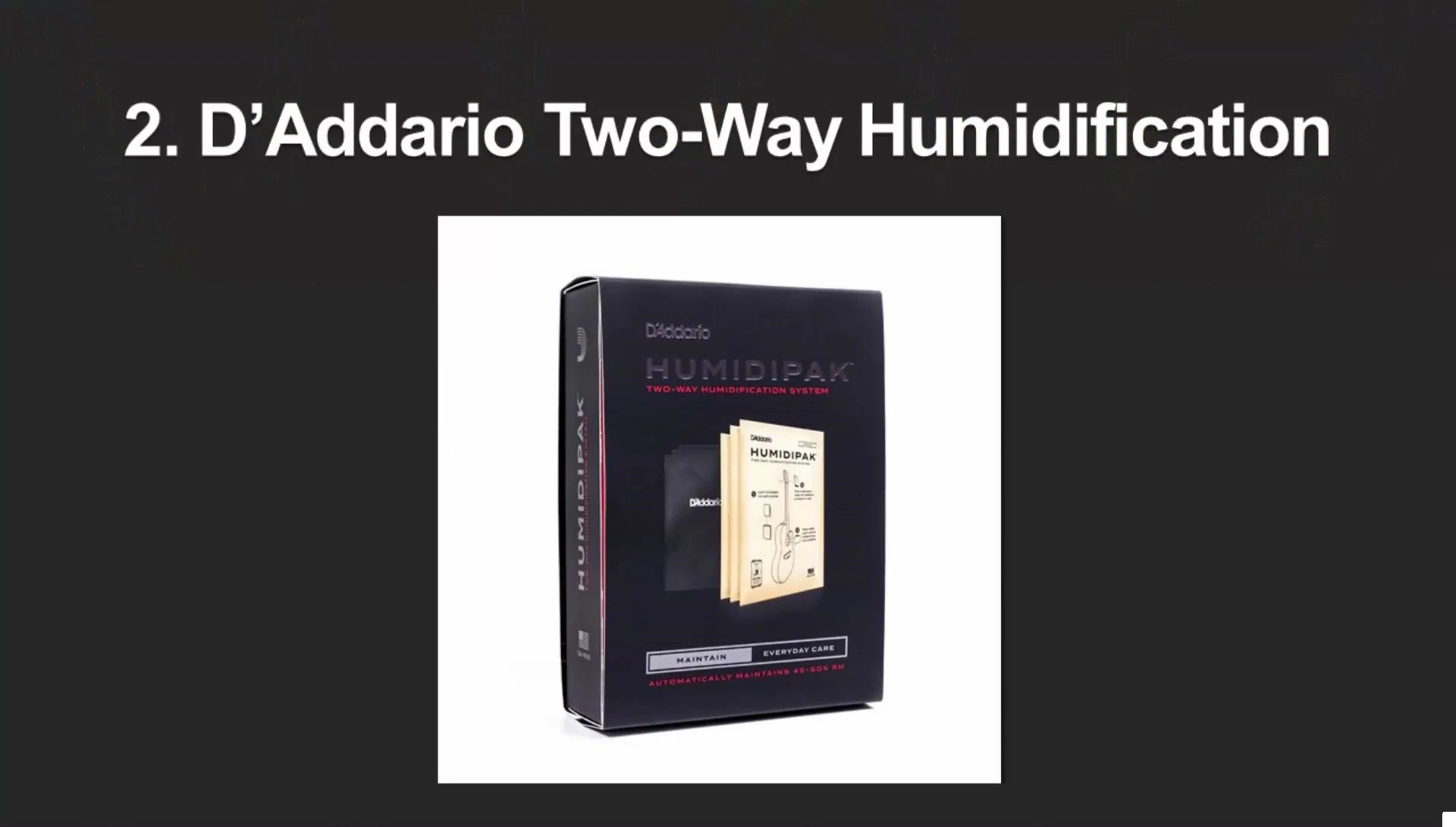 Two-way humidity control system