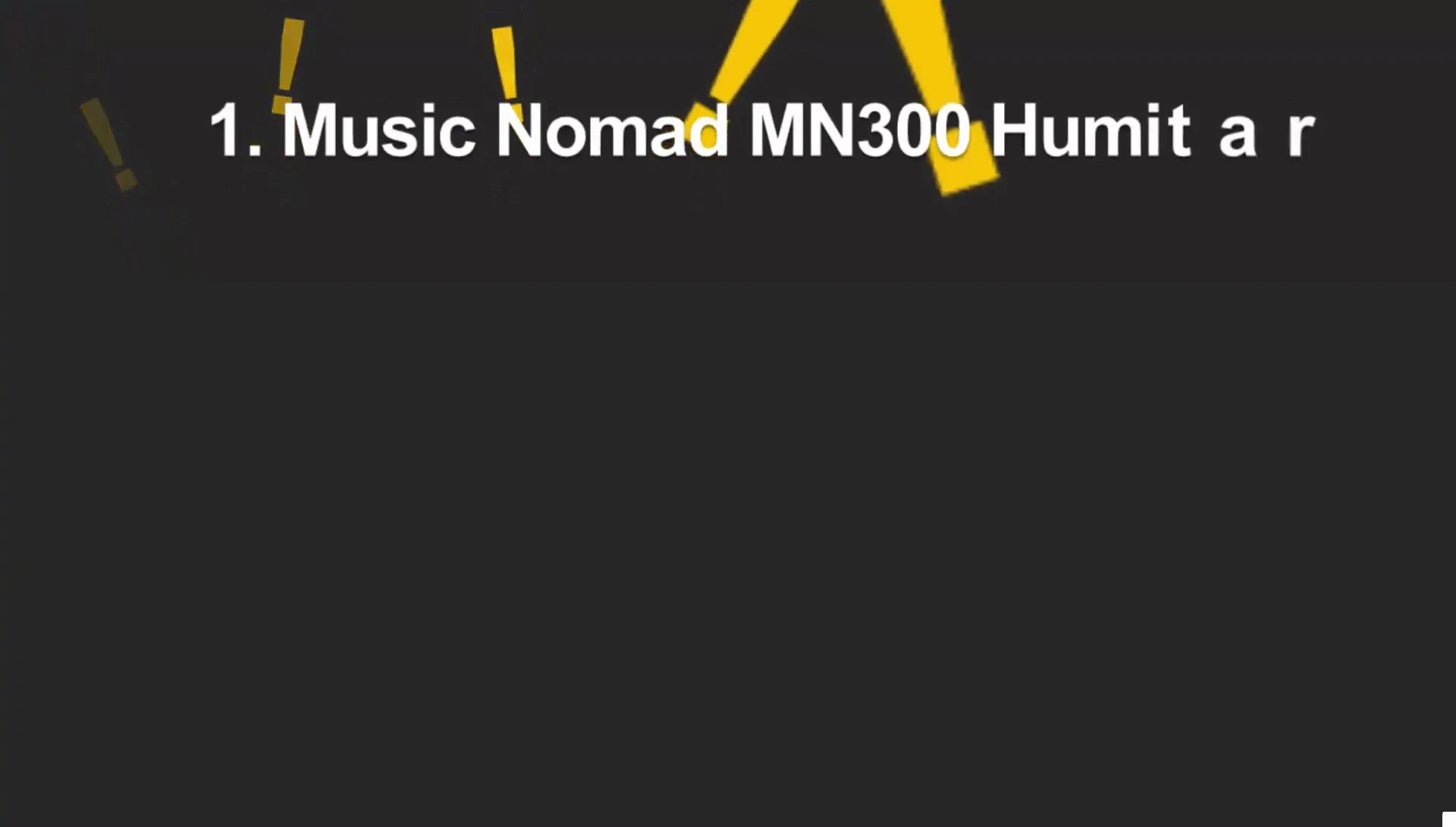 Music Nomad Humidiifier