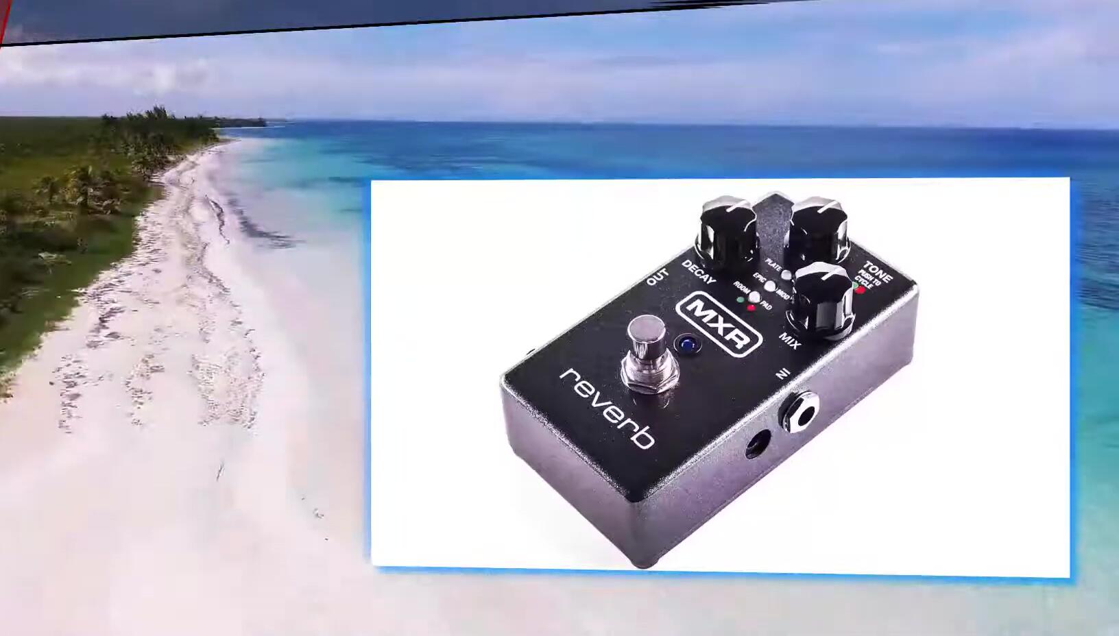 Close-up of the MXR M300 controls