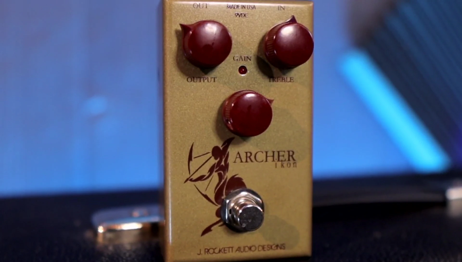 Close-up of the Archer Ikon pedal