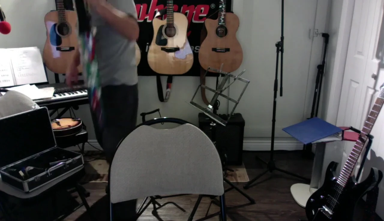 The Power Peg struggling with a mandolin tuner