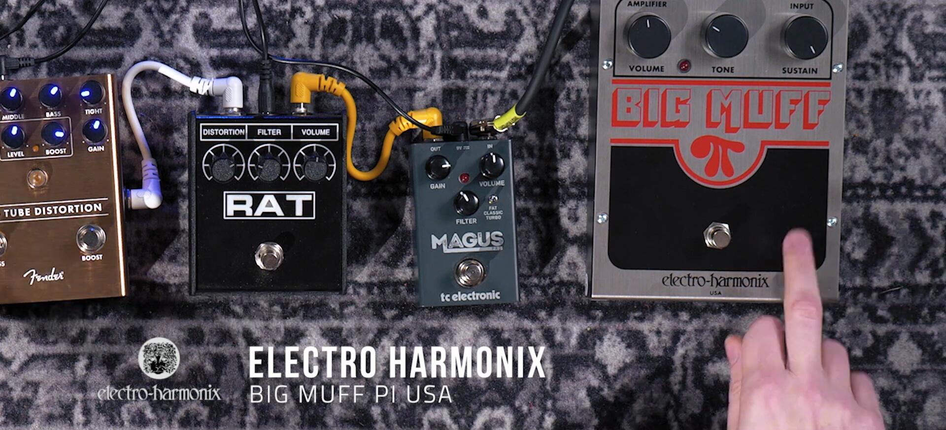 Electro-Harmonix Big Muff Pi Distortion/Fuzz Pedal