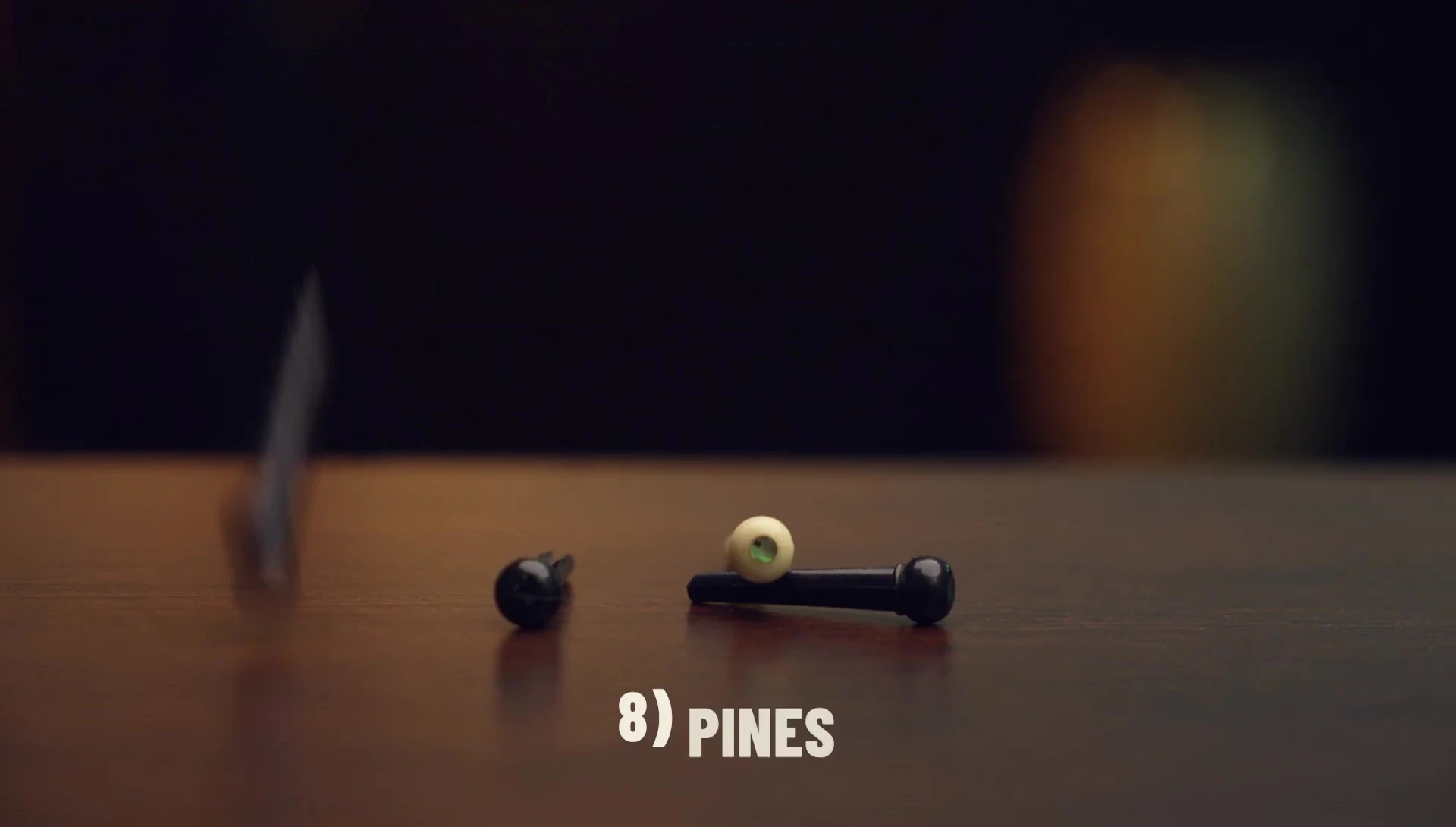 Spare guitar pins