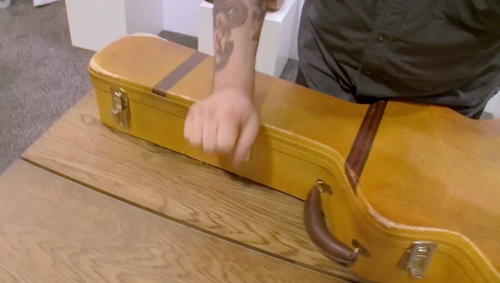 Apply some vintage treatment to the interior as well.