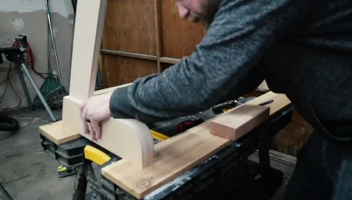 Assemble the remaining parts, checking alignment before permanently attaching.